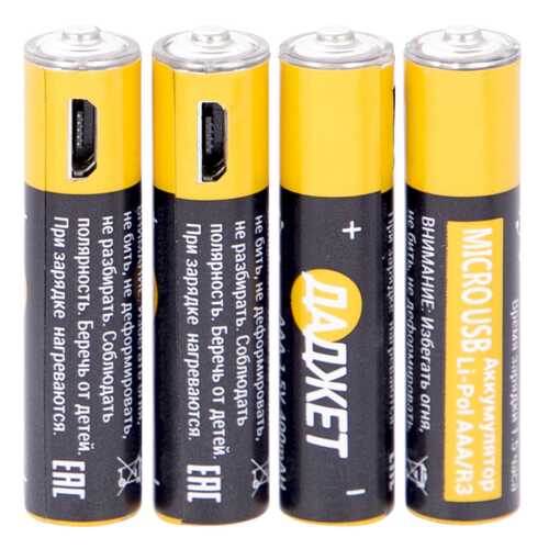 Аккумуляторная батарея Даджет KIT MT1104 4 шт