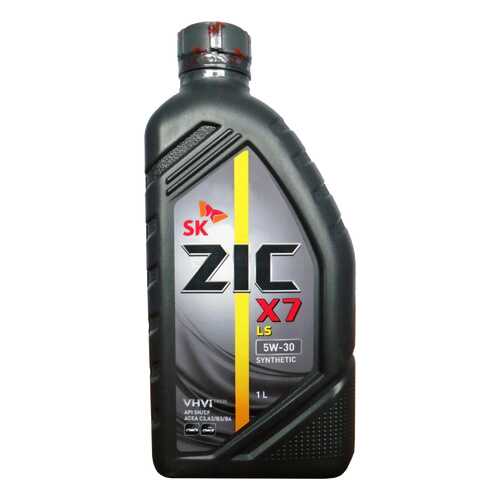 Моторное масло Zic X7 LS 5W-30 1л