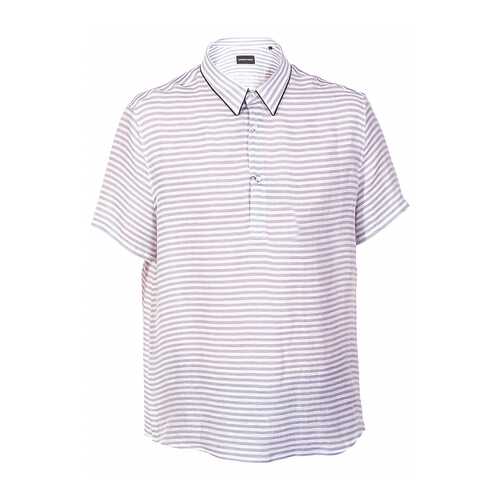 Поло мужское Emporio Armani 77609 белое XS