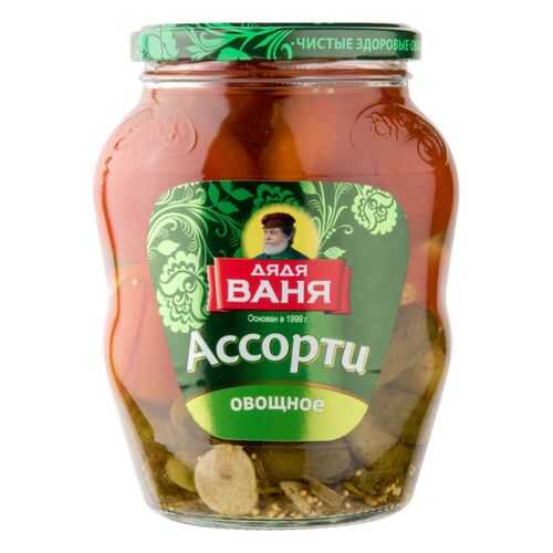 Ассорти маринованное Дядя Ваня овощное 680 г