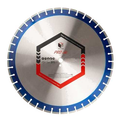 Алмазный диск DIAM Железобетон Pro Line 350x3,2x10x25,4 030634