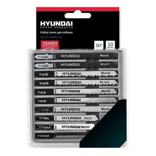 Набор пилок для лобзиков Hyundai 204905 10 шт