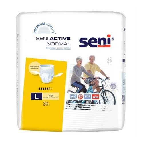 Впитывающие трусы для взрослых, L, 30 шт. Seni Active Normal