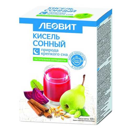 Кисель Леовит сонный 5 пакетов по 20 г