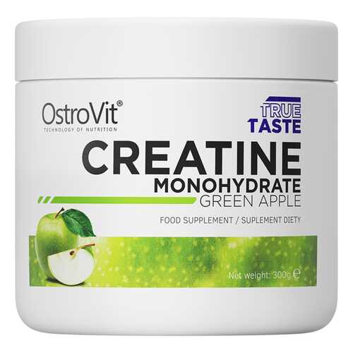 Креатин Ostrovit Creatine Monohydrate, 300г (Зеленое яблоко)