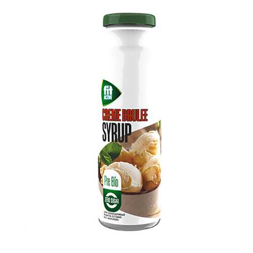 Сироп со стевией Fit Parad крем брюле
