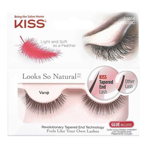 Накладные ресницы KISS Looks so Natural Eyelashes Vamp (KFL05C) 2 шт