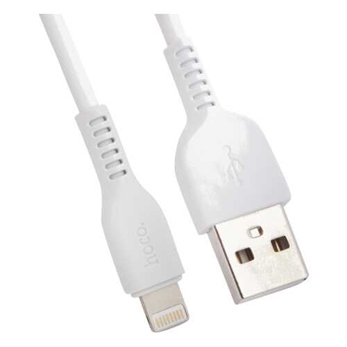 Кабель Hoco x13 Lightning 1м White