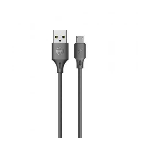 Кабель USB-Micro WK FullSpeed Pro Black 1m 2.4A