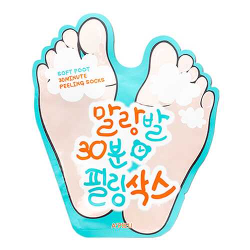 Маска для ног A'Pieu Soft Foot 30 Minute Peeling Socks 40 г