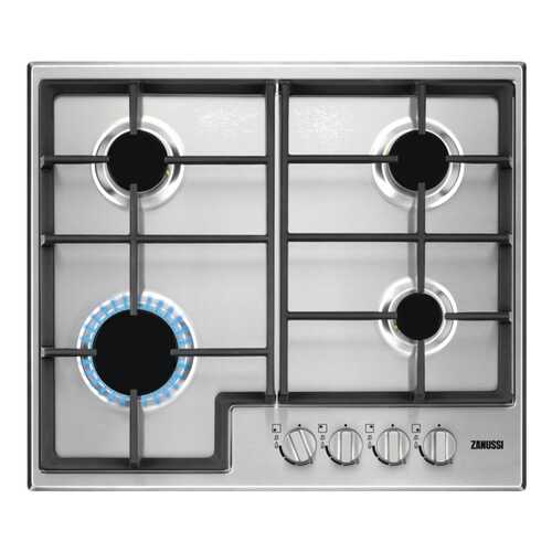 Встраиваемая варочная панель газовая Zanussi GPZ263SS Silver