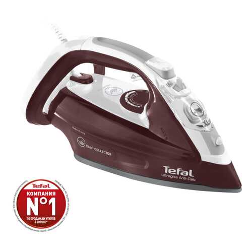 Утюг Tefal Ultragliss 4 FV4961 E0 White/Red