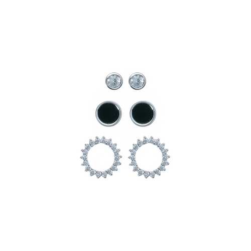 Серьги Corona style B005E1118208K032-SILVER