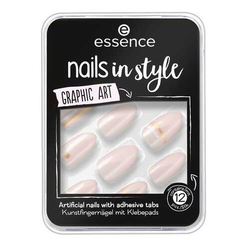 Накладные ногти на клейкой основе essence Nails In Style - 09 Graphic Art