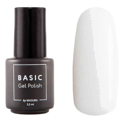 Гель-лак Masura BASIC Белый Бархат, 3,5 мл