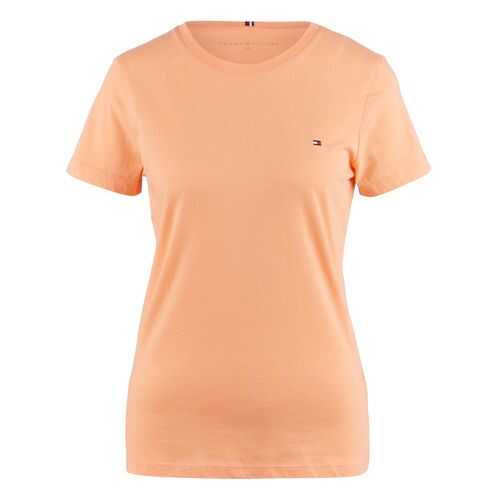 Футболка женская Tommy Hilfiger WW0WW27735 оранжевая M