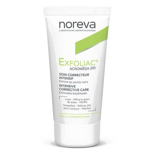 Крем для лица Noreva Exfoliac Acnomega 200 matifying care 30мл