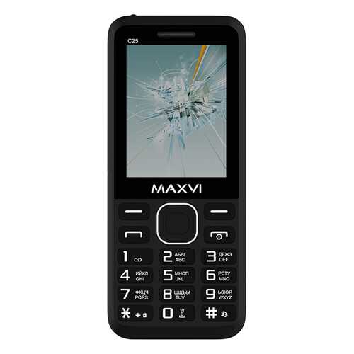 Мобильный телефон Maxvi C25 Black