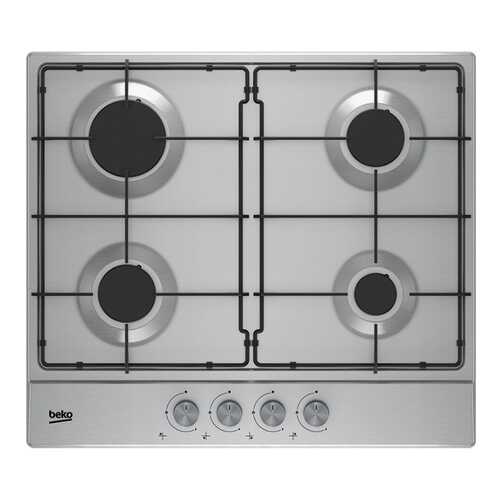 Встраиваемая варочная панель газовая Beko HIAG64223SX Silver