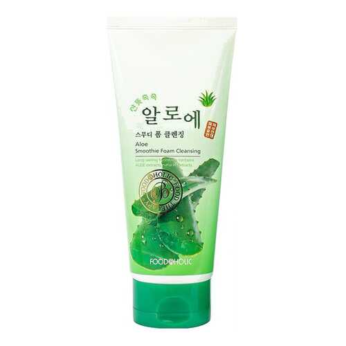 Очищающая пенка FoodaHolic Aloe Smoothie Foam Cleansing 180 мл
