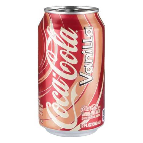 Напиток сильногазированный Coca-Cola vanilla жестяная банка 355 мл