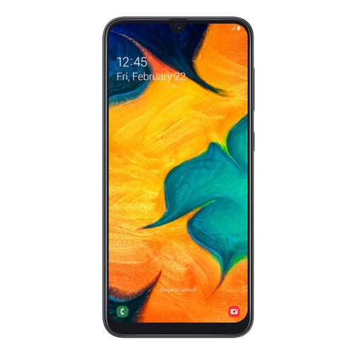 Смартфон Samsung Galaxy A30 (2019) 64Gb Black (SM-A305F)