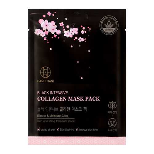 Маска для лица HANIxHANI Black Intensive Collagen Mask Pack 25 мл
