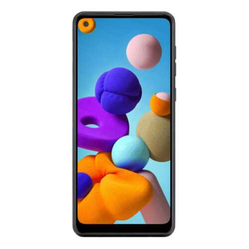 Защитное стекло Zibelino для Samsung A21 (A215) Black