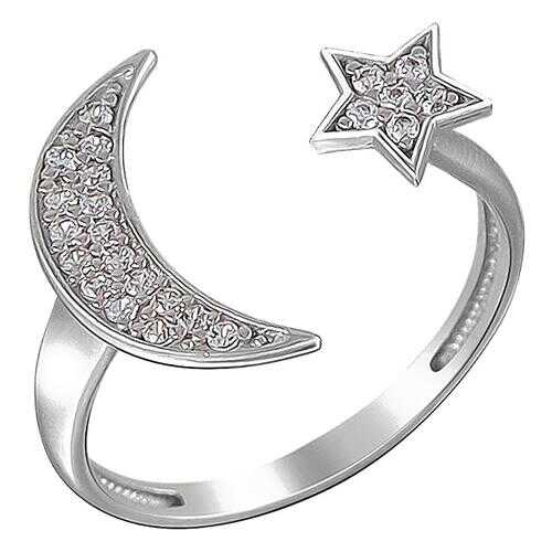 Кольцо женское Эстет 01К1511051 р.18