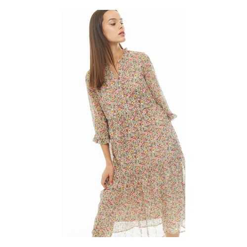Платье женское Vero Moda 10235734 зеленое M
