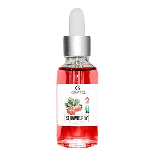 Масло для ногтей Grattol Сuticle Оil Strawberry 30 мл