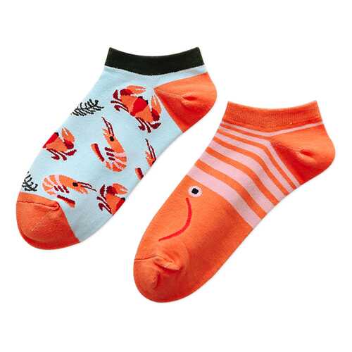Носки женские Kawaii Factory Креветки розовые 36-39