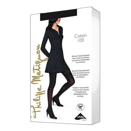 Колготки Philippe Matignon COTON 100 / Nero (Черный) / 4 (L)