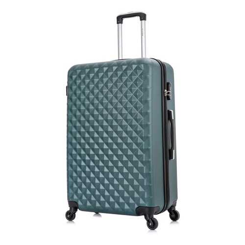 Чемодан L'Case Phatthaya темно-зеленый L