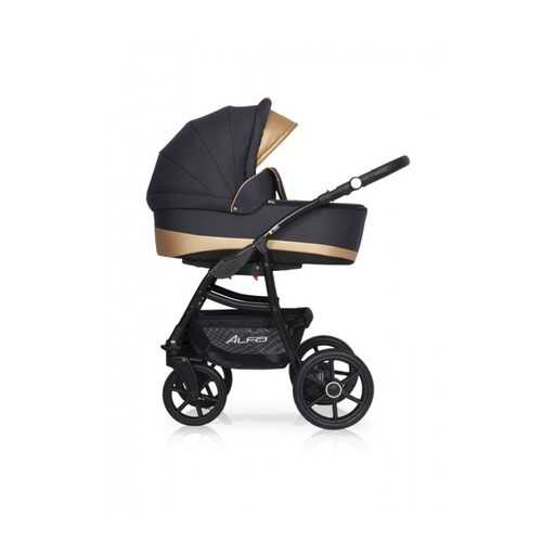 Коляска 3 в 1 Riko Basic Alfa Ecco графит-песочный 02