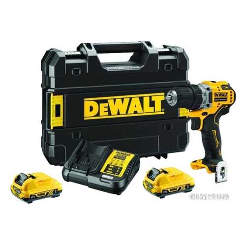 Дрель-шуруповерт DeWalt DCD701D2 (2 АКБ)