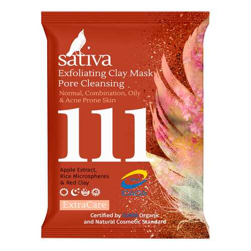 Маска-гоммаж для очищения пор №111 Sativa 15 г