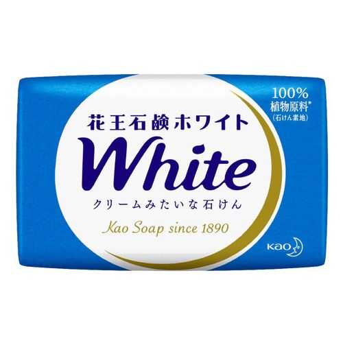 KAO «White» - Увлажняющее крем-мыло для тела с ароматом белых цветов, 85 гр.