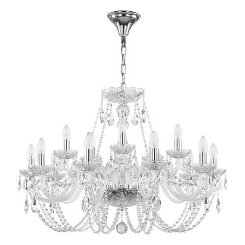 Люстра хрустальная 101/10+5/300 Ni Bohemia Ivele Crystal