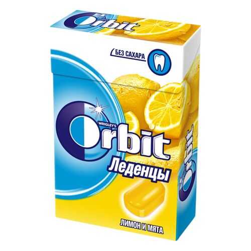 Леденцы Orbit лимон и мята 35 г