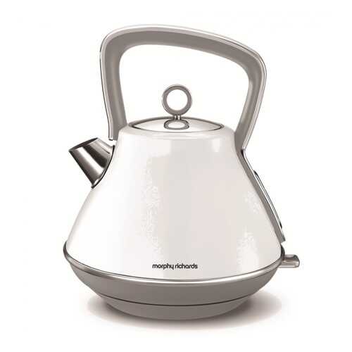 Чайник электрический Morphy Richards Evoke Pyramid White