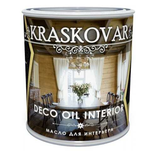 Масло для интерьера Kraskovar Deco Oil Interior Дуб 0,75л