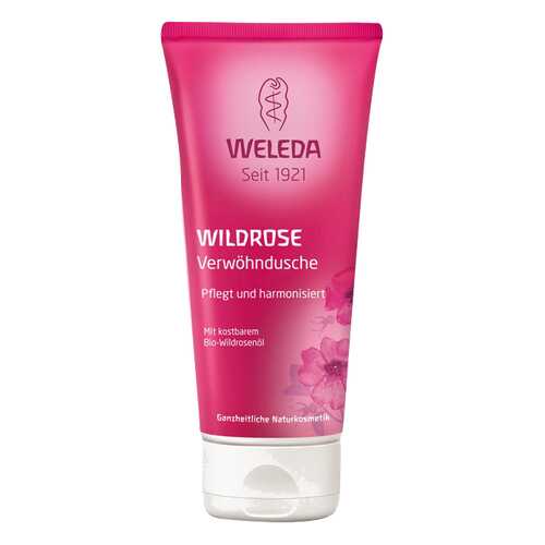 Гель для душа WELEDA розовый нежный 200 мл