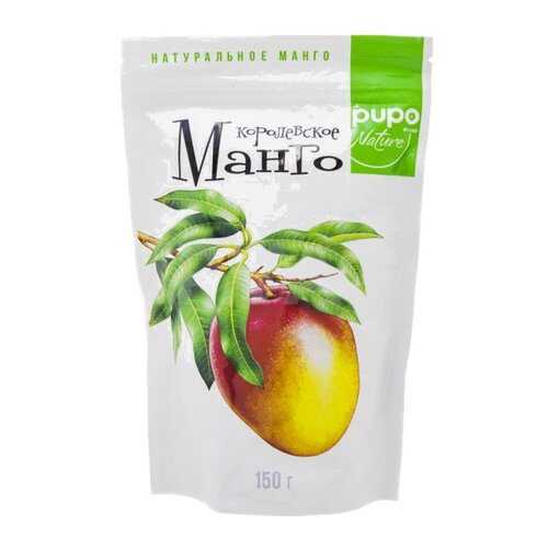 Манго Pupo королевское сушеное вяленое 150 г