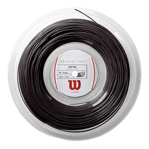 Теннисная струна Wilson Revolve Twist 1.25 Black 200 метров