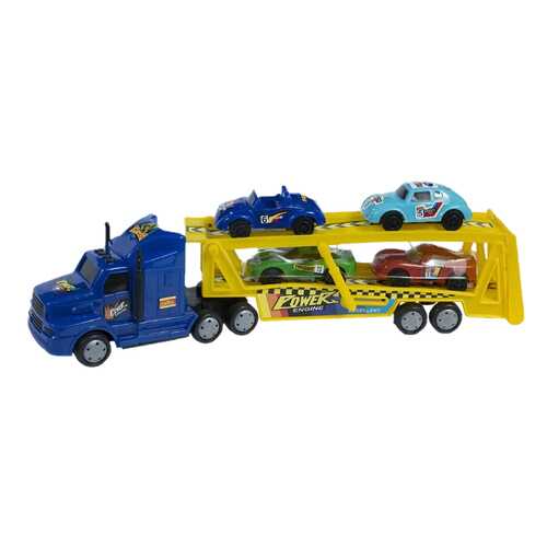 Автовоз Toybola TB-005 в наборе с машинками, инерционный, 6х31х14см