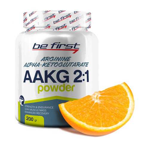 Be First AAKG Powder 200 г апельсин