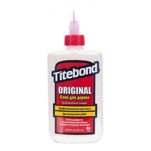Клей TITEBOND D2 Original столярный 237 мл красный