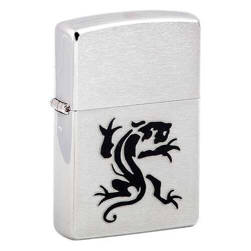 Зажигалка Zippo №200 Panther Brushed Chrome