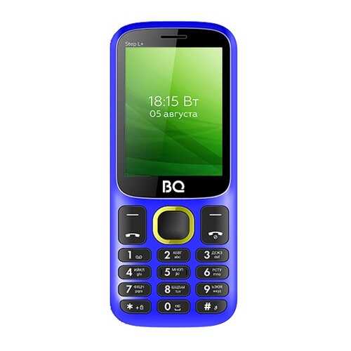 Мобильный телефон BQ 2440 Step L+ Blue/Yellow